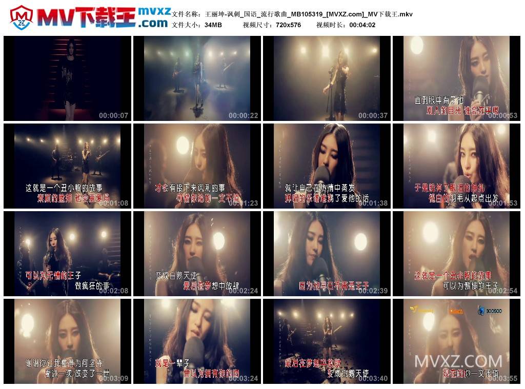 王丽坤-讽刺_国语_流行歌曲_MB105319